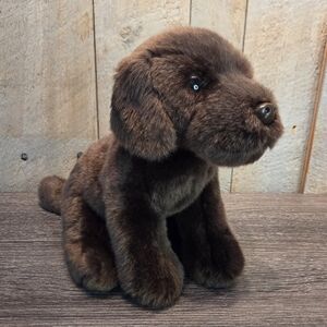 Geoffreys Toy Box 2022 Tru Kids Chocolate Lab Plush Stuffed Animal 10" Dog Puppy